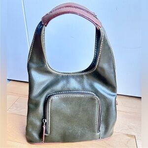 Nine West Green Vegan Leather mini Bag